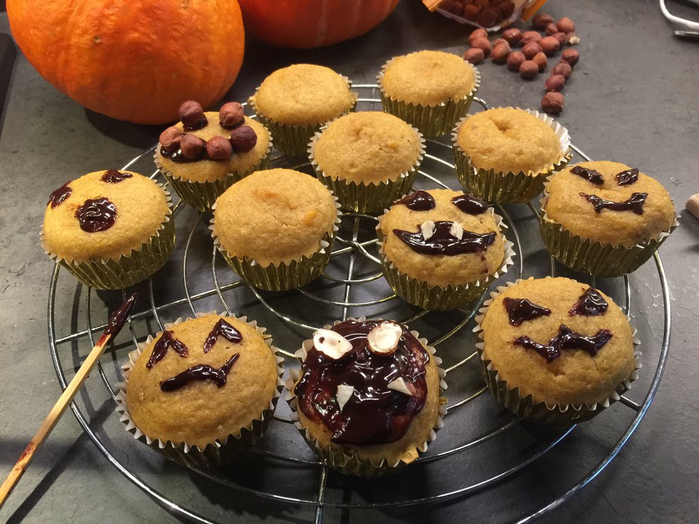 Rezept: Kürbis-Muffins zu Halloween - kinderzeit-bremen.de