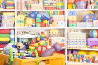 Kinderzimmer Spielzeugregal