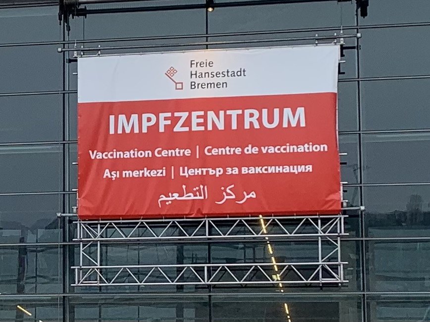 Impfen, Bremen, Erstimpfung