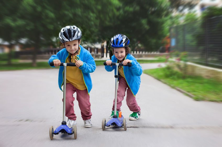 Kinder, City-Roller, Mobilität