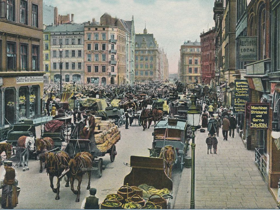 Großstadtpferde – Tierischer Motor der Städte um 1900