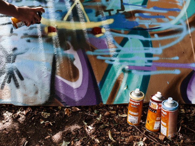 KUBO Kunstferien, Graffiti