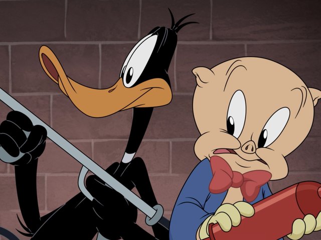 Daffy Duck und Schweinchen Dick retten den Planeten