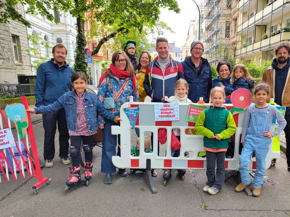 Kidical Mass Aktionsbündnis, Schulstraße