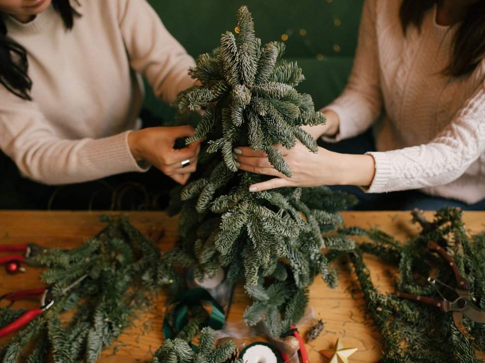 Recycling Weihnachtsbaum