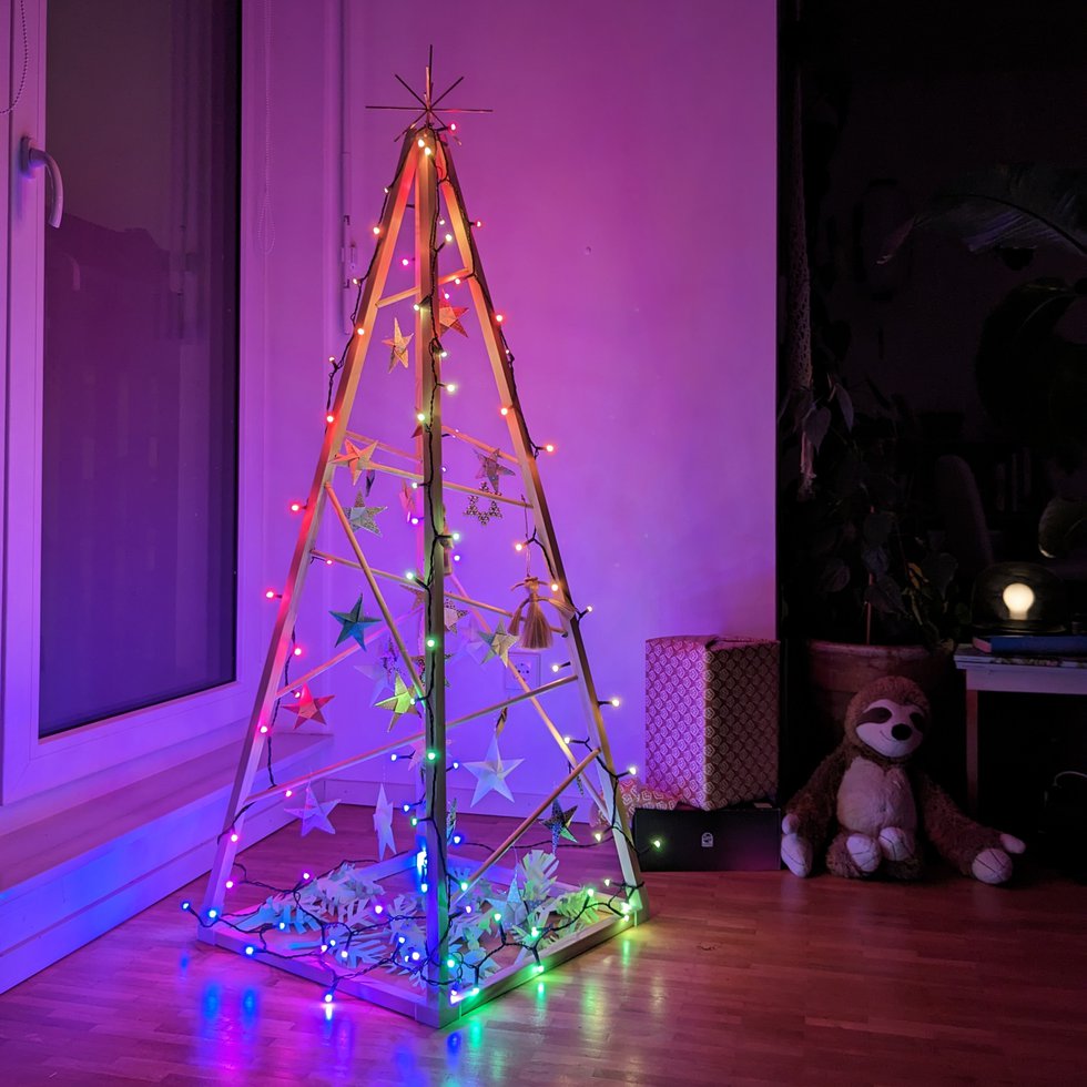 Weihnachtsbaum-Alternativen, Aluminium