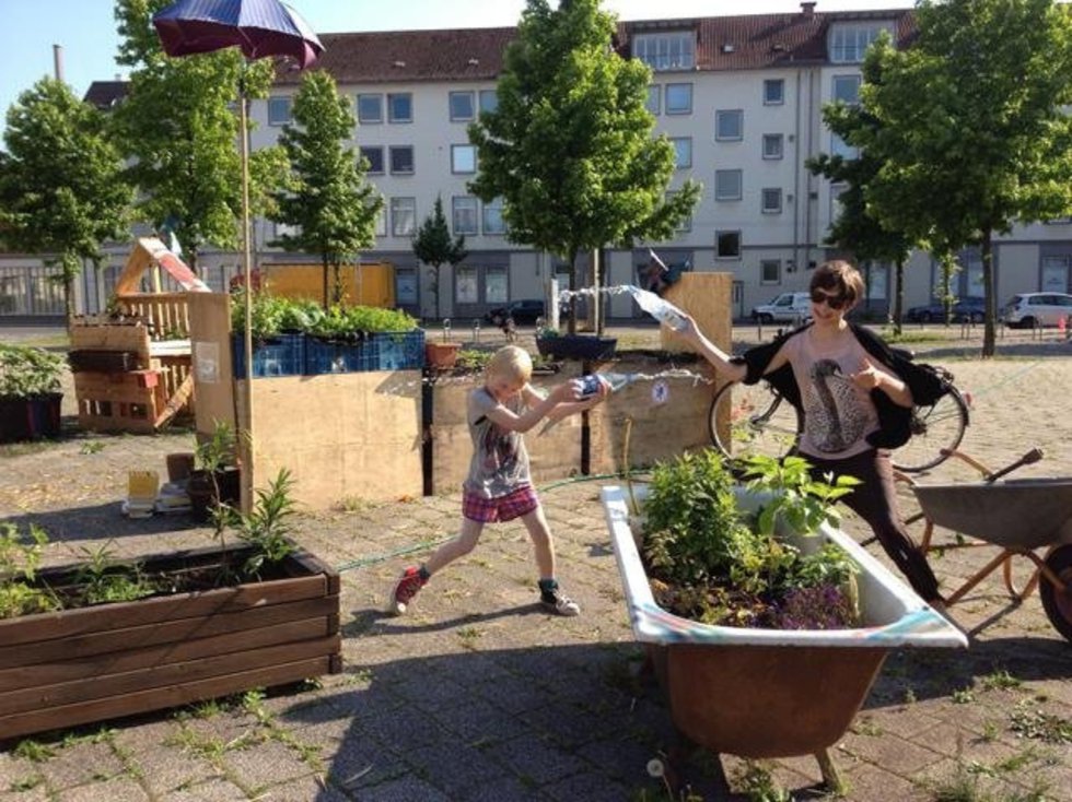 Urban Gardening, Stadtteilgarten Ab geht die Lucie