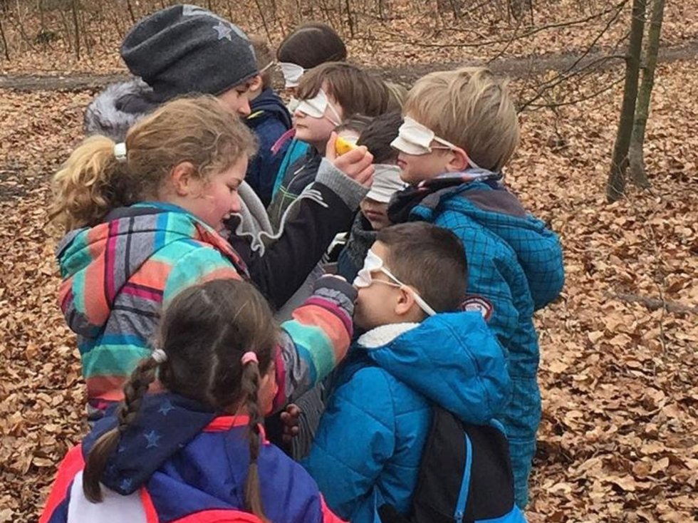Kinder entdecken die Natur - Ökologiestation
